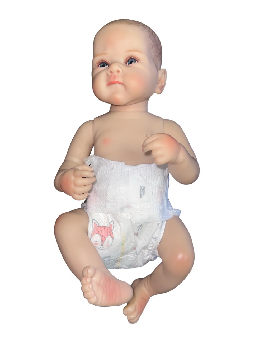 full silicone reborn Realistic baby girl Doll